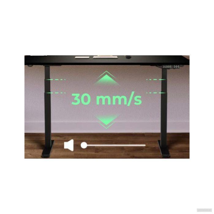 Icybox IB-EW122B-TT ergonomska električna dvižna miza-PRIROCEN.SI