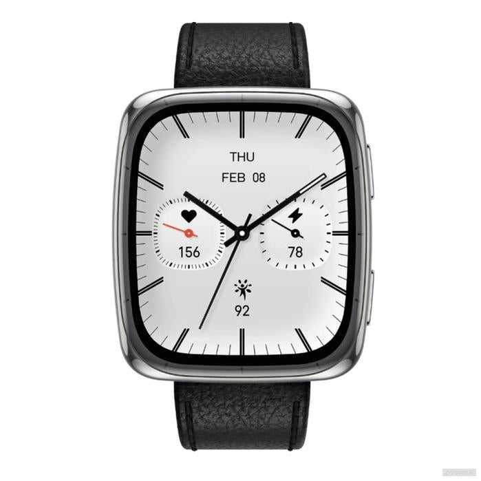 Amazfit Active 2 Square pametna ura, črna-PRIROCEN.SI