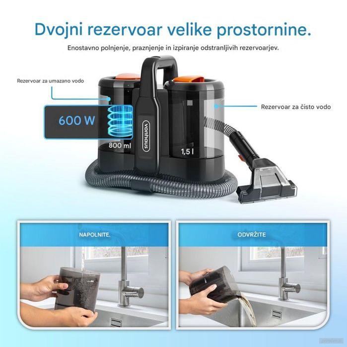 VonHaus mokro-suhi točkovni sesalec 600 W-PRIROCEN.SI