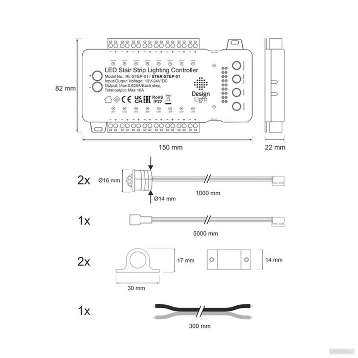 LED krmilnik za osvetlitev stopnišča-PRIROCEN.SI