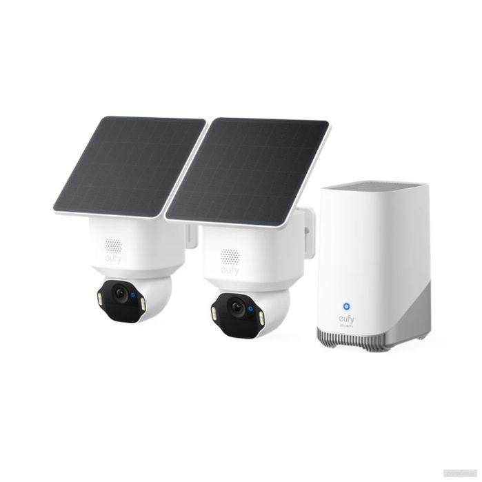 Anker Eufy Security SoloCam E42 komplet 2 kamer + HomeBase 3 baza + 2 solarna panela-PRIROCEN.SI