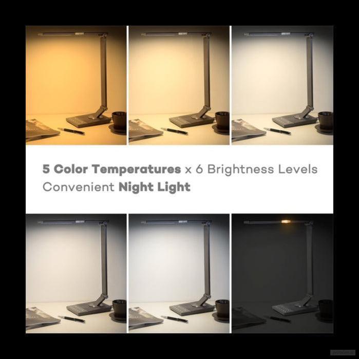 TaoTronics touch control Iron Gray LED namizna svetilka TT-DL16-PRIROCEN.SI