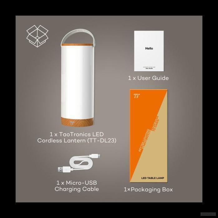 TaoTronics prenosna LED svetilka TT-DL23-PRIROCEN.SI