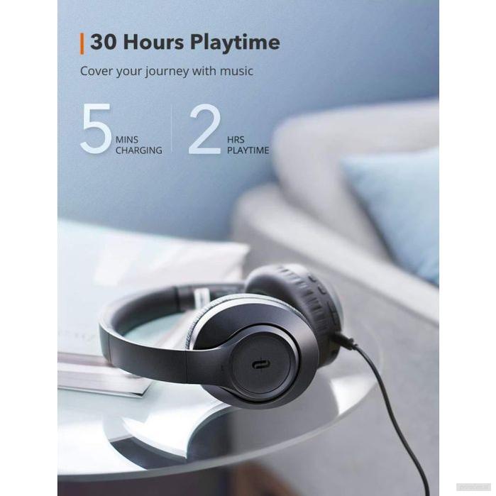 TaoTronics TT-BH055 Bluetooth naglavne slušalke CVC 8.0 Active Noise Cancelling-PRIROCEN.SI