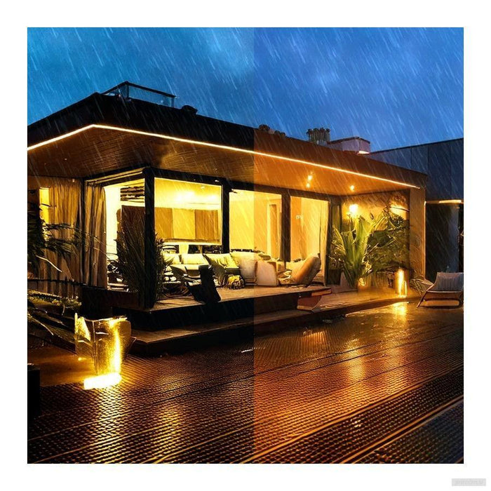 LED trak COB BICOLOR 16,8W/m 608LED/m 12V IP65, kolut 5M-PRIROCEN.SI