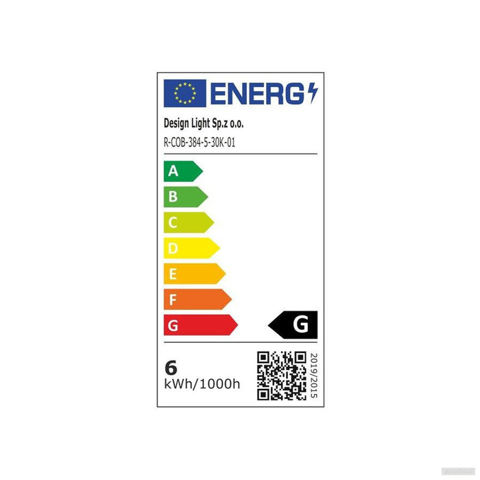 LED trak COB SLIM 10,6W/m 384LED/m CRI≥90 5mm 12V-PRIROCEN.SI