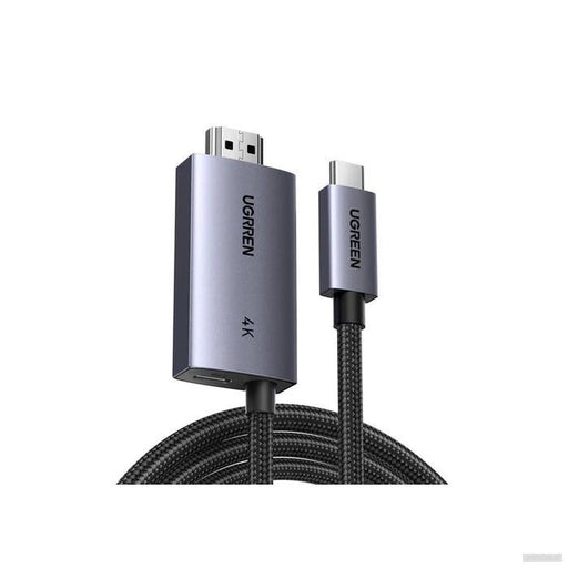 Ugreen USB-C na HDMI 4K kabel + polnjenje - 2M-PRIROCEN.SI