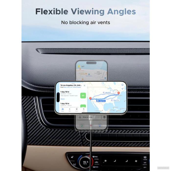 Ugreen MagFlow avto nosilec in polnilec za telefon 25W, 55967-PRIROCEN.SI