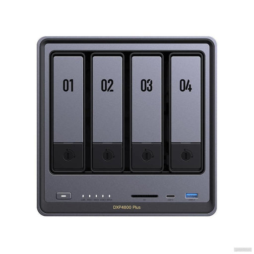 Ugreen NASync DXP4800 Plus za 4+2 diska, Intel 8505, 8GB DDR5, 1x2.5GbE in 1x 10GbE mreža-PRIROCEN.SI