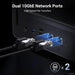 Ugreen NASync DXP6800 Pro za 6+2 diska, Intel i5-1235u, 8GB DDR5, 2x 10Gbe mreža-PRIROCEN.SI