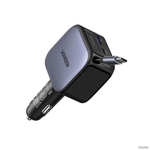 Ugreen 90W avtopolnilec z vgrajenim USB-C kablom-PRIROCEN.SI