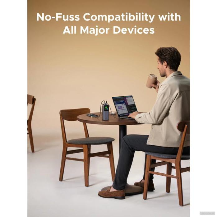 Ugreen prenosna polnilna baterija 20.000mAh, 165W s pametnim digitalnim zaslonom in vgrajenim kablom-PRIROCEN.SI