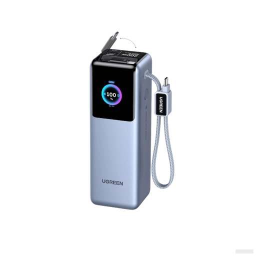 Ugreen prenosna polnilna baterija 25.000mAh, 200W s pametnim digitalnim zaslonom-PRIROCEN.SI