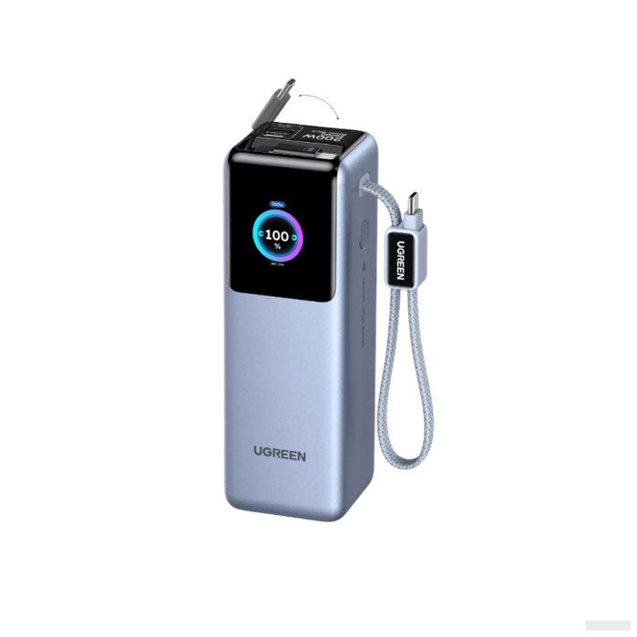 Ugreen prenosna polnilna baterija 25.000mAh, 200W s pametnim digitalnim zaslonom-0