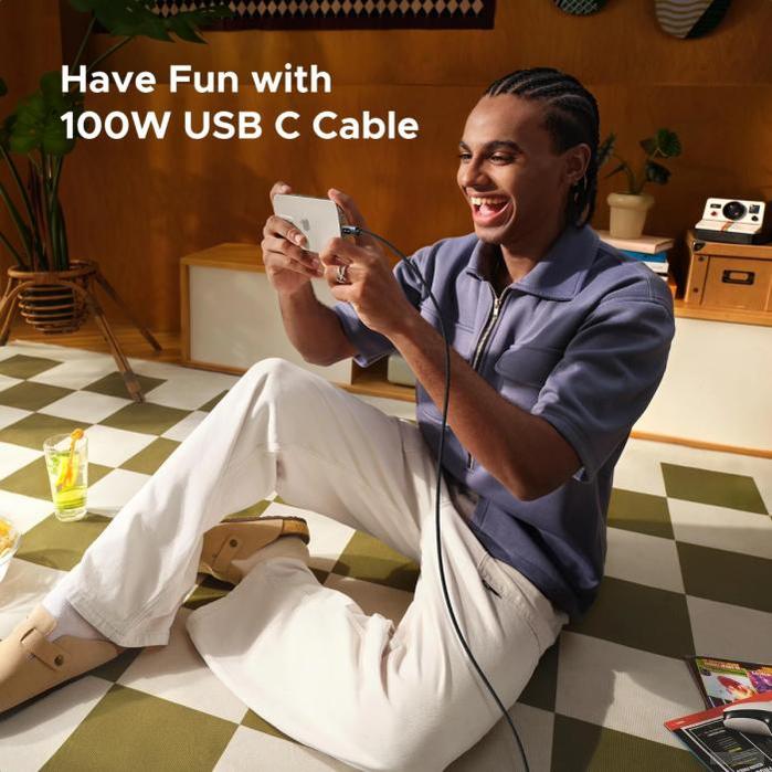 Ugreen Uno USB-C na USB-C polnilni kabel 100W, 3M-PRIROCEN.SI