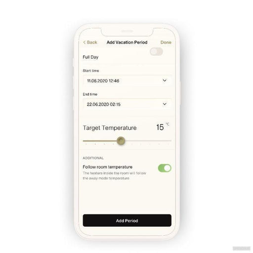 MILL panelni konvekcijski radiator Wi-Fi 400W bel jeklo PA400WIFI4-PRIROCEN.SI