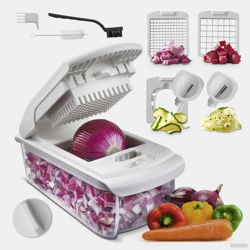 VonShef Večnamenski rezalnik in spiralizator za zelenjavo-PRIROCEN.SI