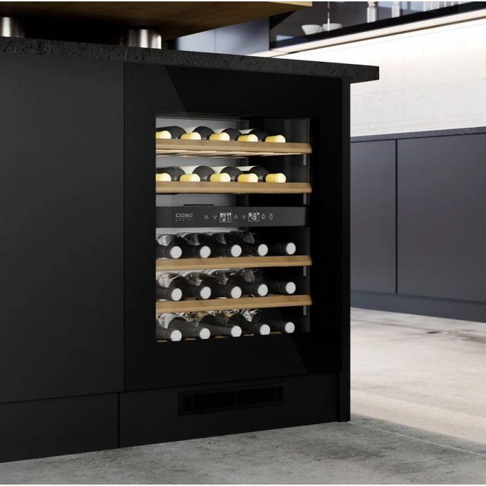CASO Wine Deluxe WDU 36 – vgradna vinska vitrina Wifi Smart Control-PRIROCEN.SI