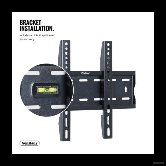 VonHaus 15-42 fiksen TV stenski nosilec do 40kg, Amazon best seller-PRIROCEN.SI