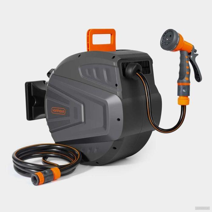 VonHaus Avtomatski navijalni kolut za vrtno cev 20 m-PRIROCEN.SI