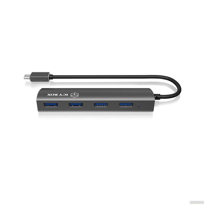 Icybox IB-AC-6405C USB-C hub na 4x USB-A-PRIROCEN.SI