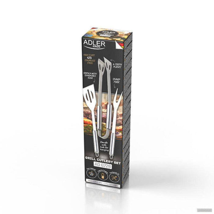Adler Pribor za žar - 3delni set AD 6728-PRIROCEN.SI
