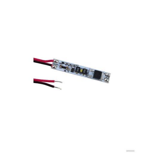 Vgradno stikalo za LED trak na dotik 12–24V, 3A, kabel 2m-PRIROCEN.SI