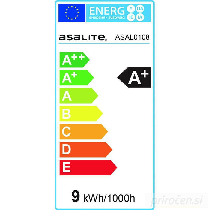 ASALITE LED sijalka E27 9W 6500K 810lm-PRIROCEN.SI
