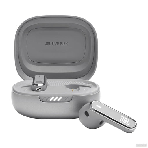 JBL Live Flex BT5.3 In-ear slušalke z mikrofonom, srebrna-PRIROCEN.SI