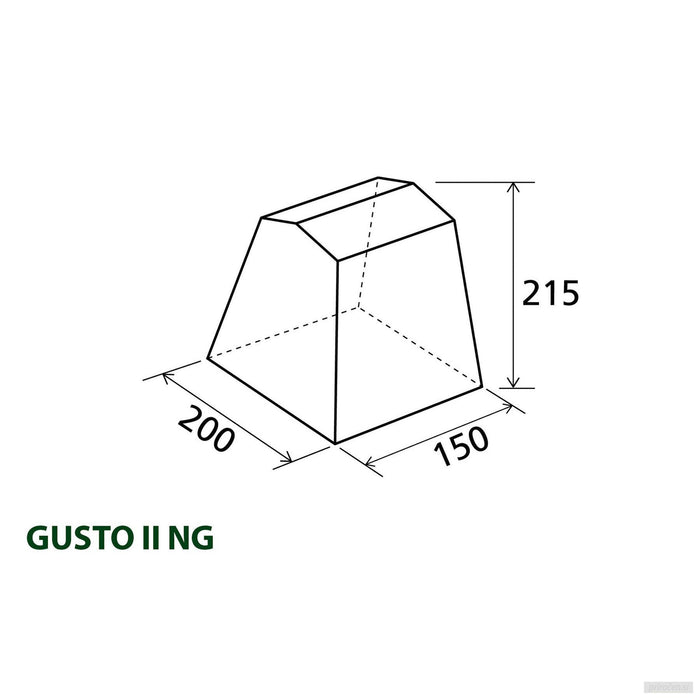 BRUNNER GUSTO NG II 200X200 0425997N.C25-PRIROCEN.SI