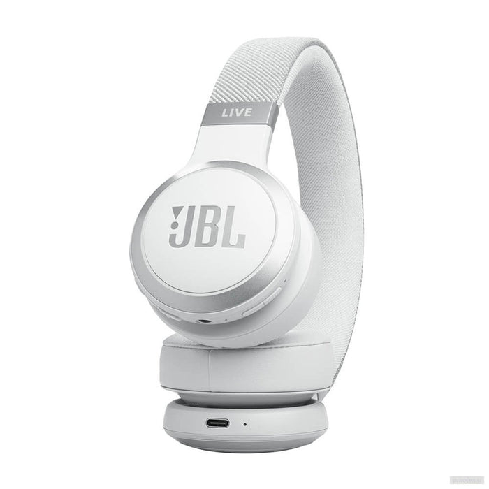 JBL Live 670NC Bluetooth naglavne brezžične slušalke, bela-PRIROCEN.SI