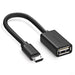 Ugreen MicroUSB (M) na USB (Ž) OTG kabel črn - polybag-PRIROCEN.SI