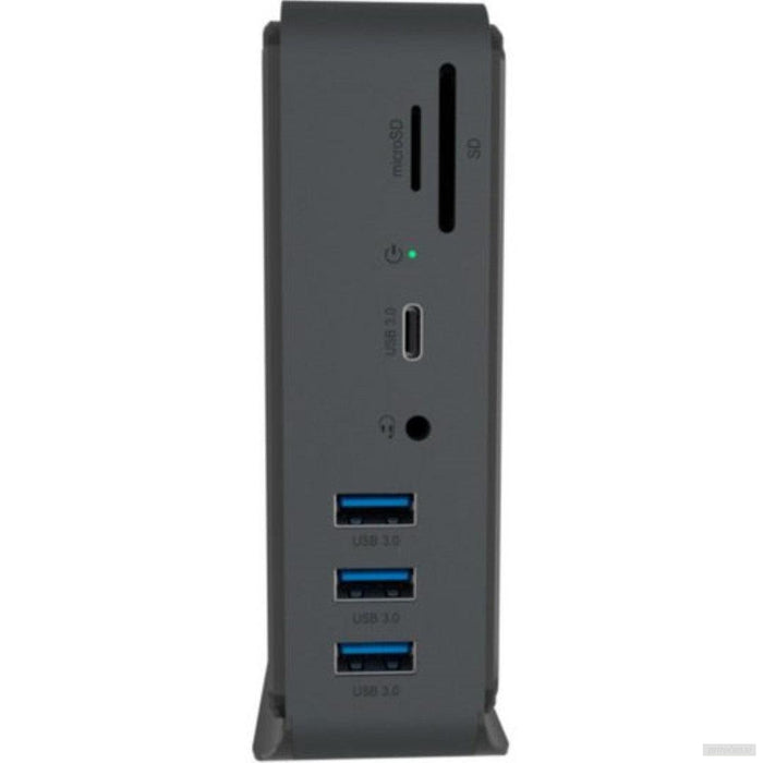 Icybox IB-DK2261AC Docking USB-C in USB-A priklopna postaja z dvema video izhodoma-PRIROCEN.SI