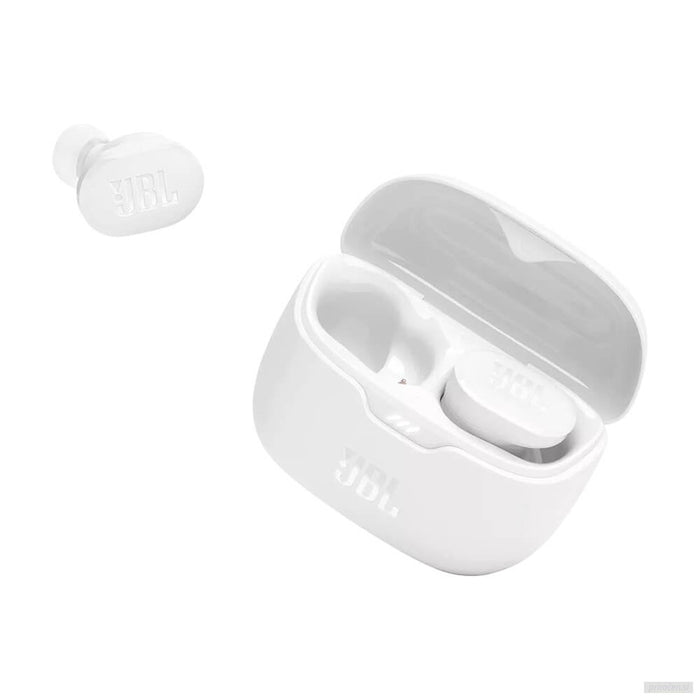 JBL Tune Buds TWS brezžične slušalke z mikrofonom, bele-PRIROCEN.SI