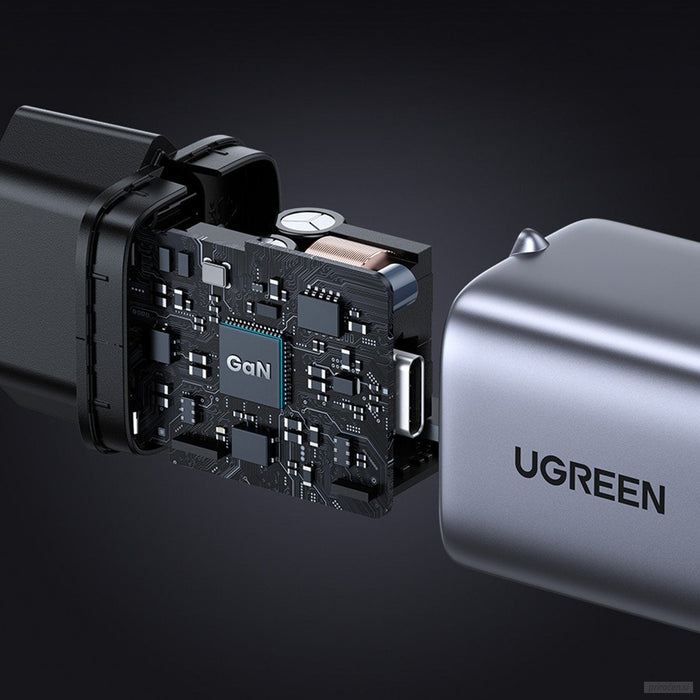Ugreen Nexode 30W USB C Polnilnik GaN II s priloženim USB-C 60W 1M kablom-PRIROCEN.SI