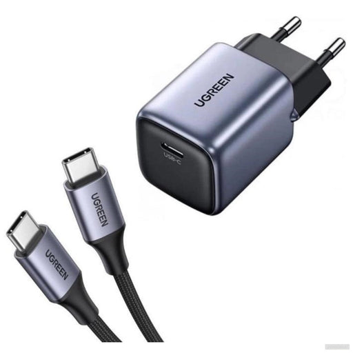 Ugreen Nexode 30W USB C Polnilnik GaN II s priloženim USB-C 60W 1M kablom-PRIROCEN.SI