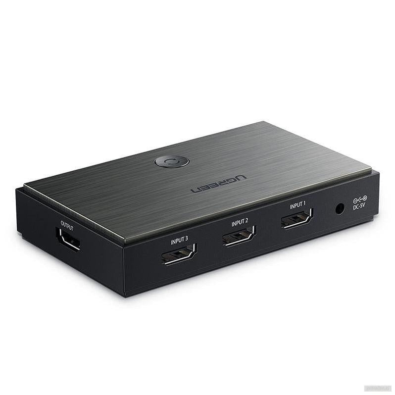 Ugreen HDMI 2.0 3x1 razdelilec, stikalo - box