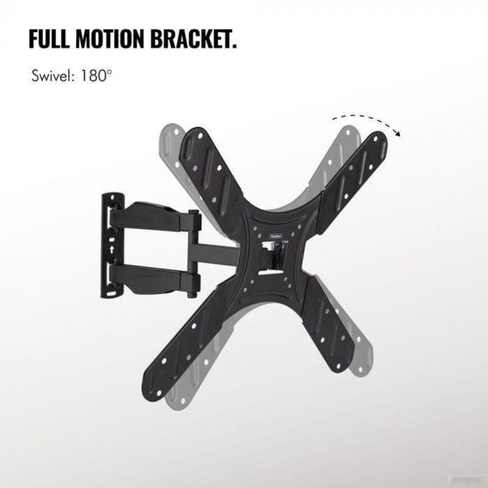 VonHaus 20-50'' pregibni TV stenski nosilec do 25kg-PRIROCEN.SI