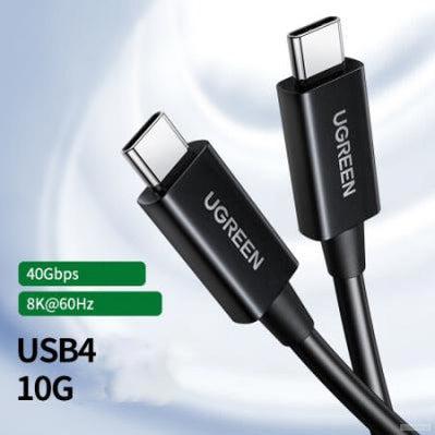 Ugreen USB 4 Gen3 kabel 0,8m USB-C na USB-C, 100W, 8K&40Gbps-PRIROCEN.SI