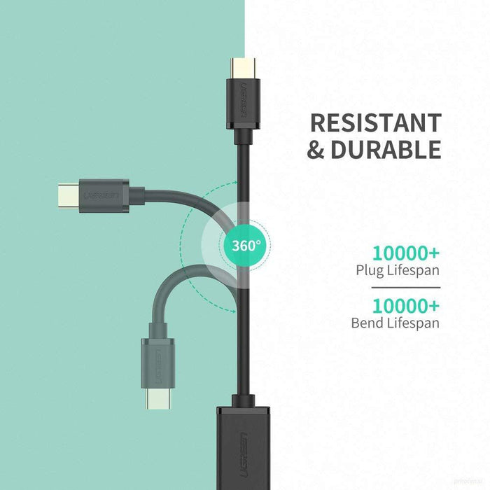 Ugreen USB-C (M) na USB 3.0 (Ž) OTG kabel črn - polybag-PRIROCEN.SI