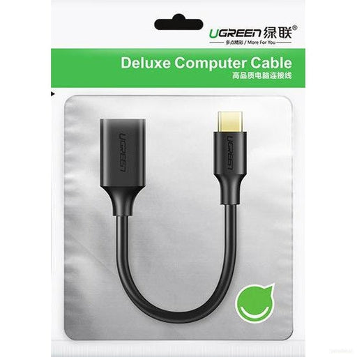 Ugreen USB-C (M) na USB 3.0 (Ž) OTG kabel črn - polybag-PRIROCEN.SI