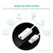 Ugreen adapter za zvok USB-A na 3.5 mm Aux Bel-PRIROCEN.SI
