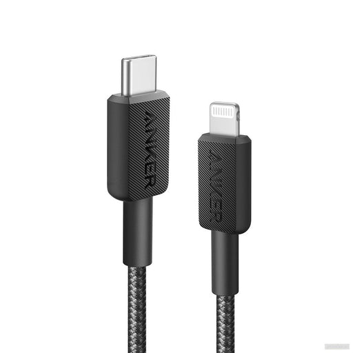 Anker 322 USB-C to Lightning pleten kabel 1,8m črn-PRIROCEN.SI
