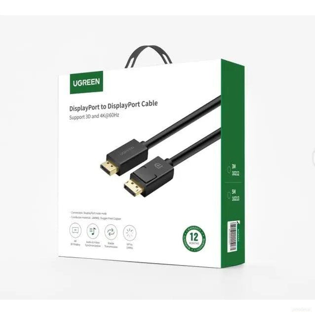 Ugreen 4K DisplayPort kabel 5M - box-PRIROCEN.SI