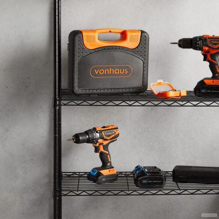 VonHaus 4-stopenjski žični regal-PRIROCEN.SI