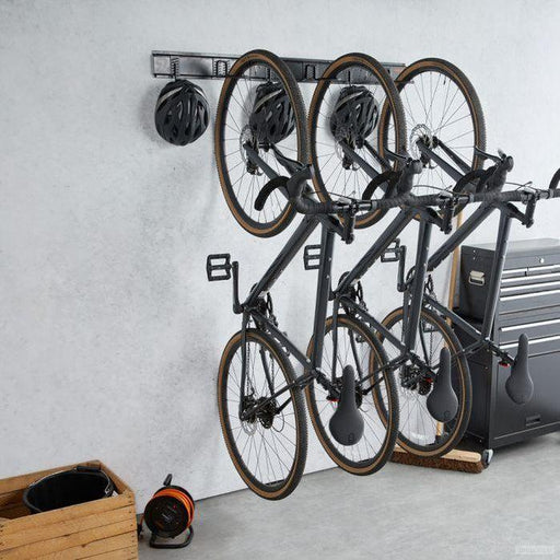 VonHaus 9 delni stenski nosilec za shranjevanje koles-PRIROCEN.SI