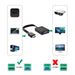 Ugreen HDMI na VGA adapter + 3.5MM Audio+MicroUSB konverter črn - box-PRIROCEN.SI