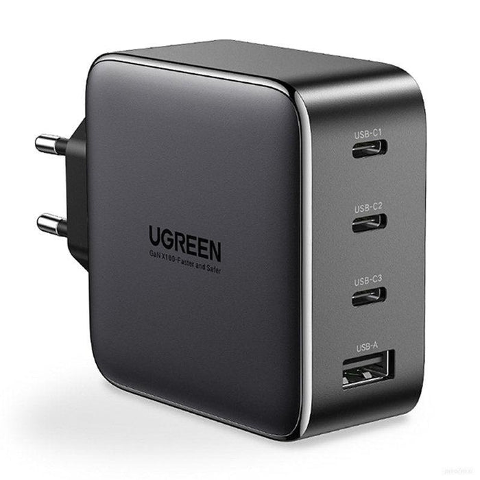 Ugreen USB-A in 3x USB-C 100W GaN hitri polnilec-PRIROCEN.SI