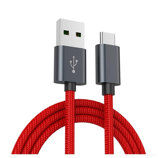 Xiaomi pleteni USB kabel tipa C - rdeč-PRIROCEN.SI