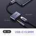 Ugreen USB-C na 3.5mm + USB-C Hub Adapter-PRIROCEN.SI